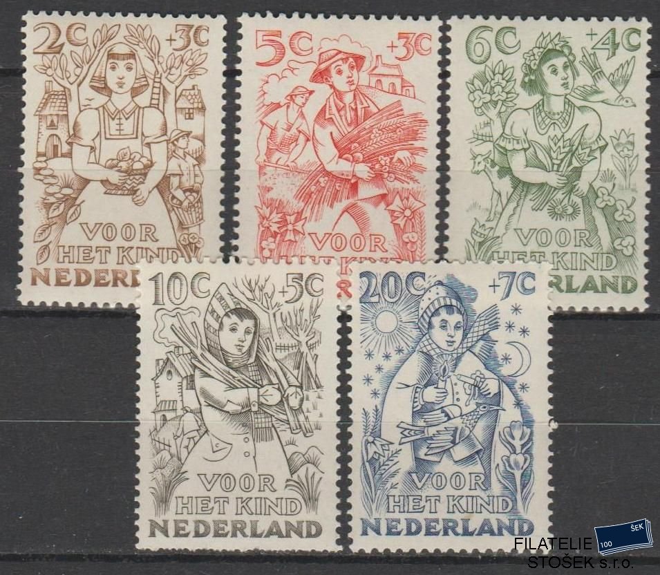 Holandsko známky Mi 546-50