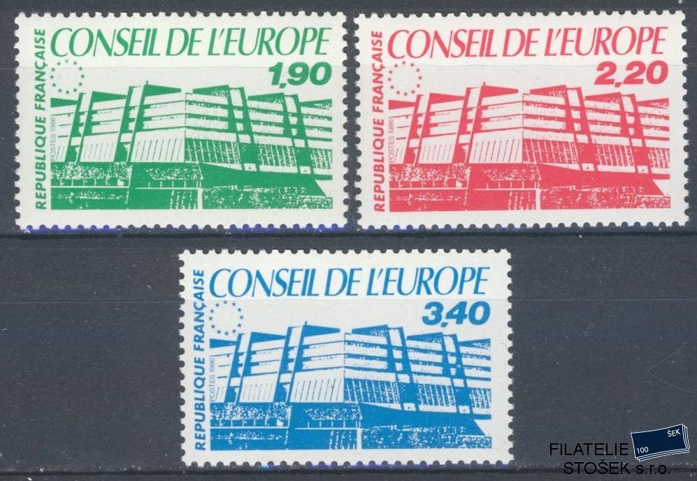 Francie známky Mi DE 40-42