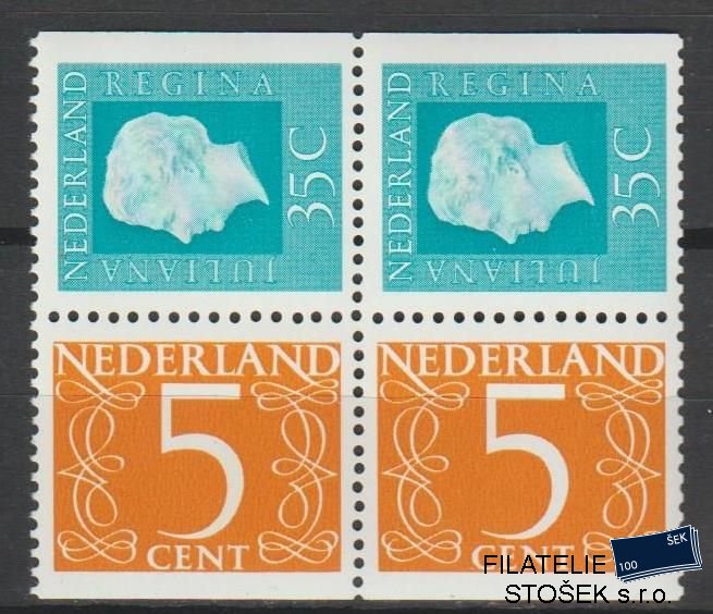 Holandsko známky Mi 613 + 999 Spojka