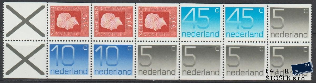 Holandsko známky Mi 1064,65,66,69 Spojka