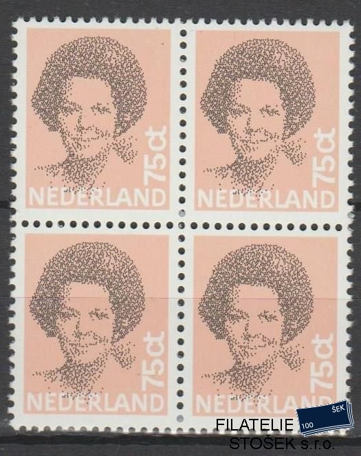 Holandsko známky Mi 1211 4 Blok