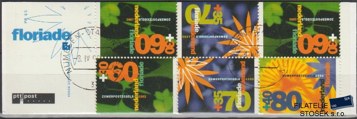 Holandsko známky Mi 1336-38 Sešitek