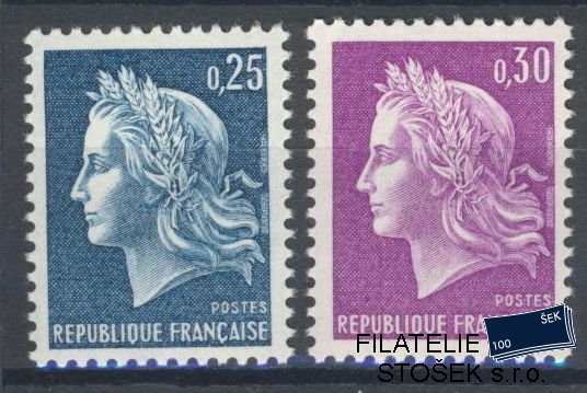 Francie známky Mi 1602-3