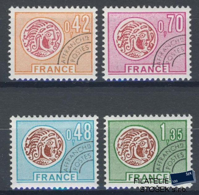 Francie známky Mi 1905-8