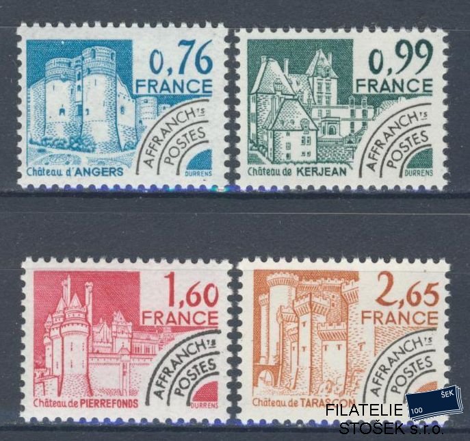 Francie známky Mi 2187-90