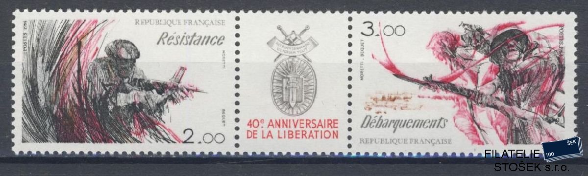 Francie známky Mi 2445-46