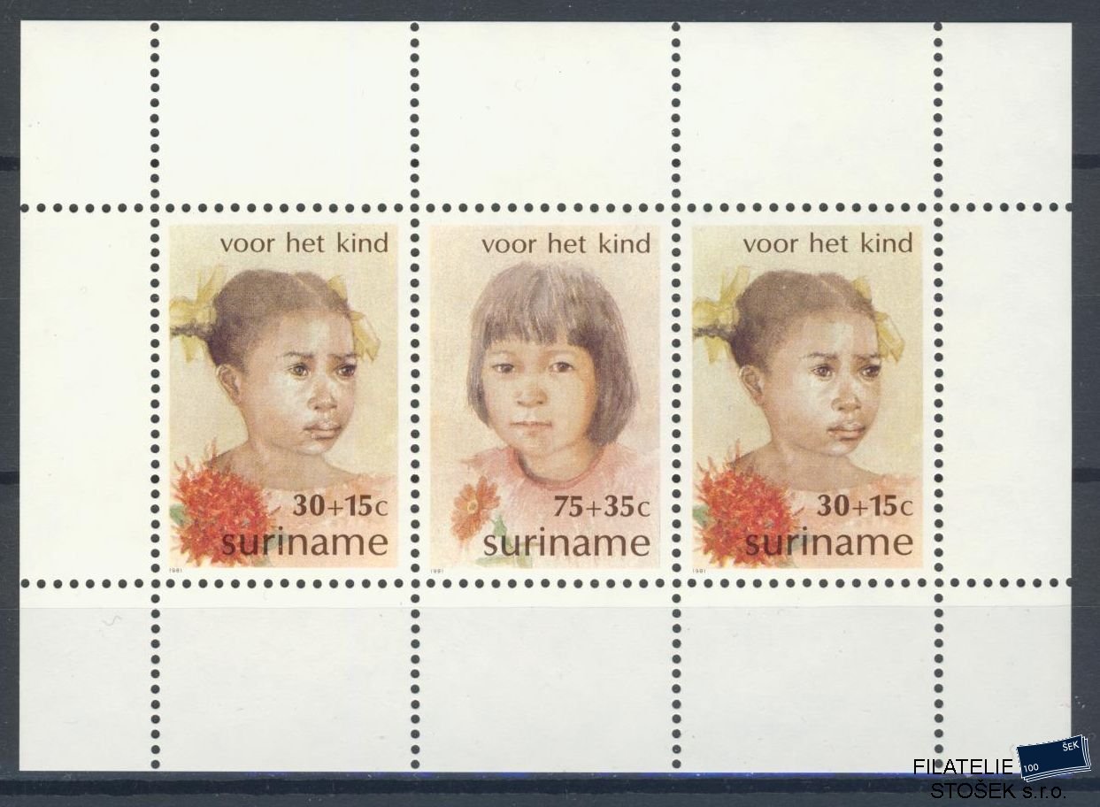 Surinam známky Mi Blok 32