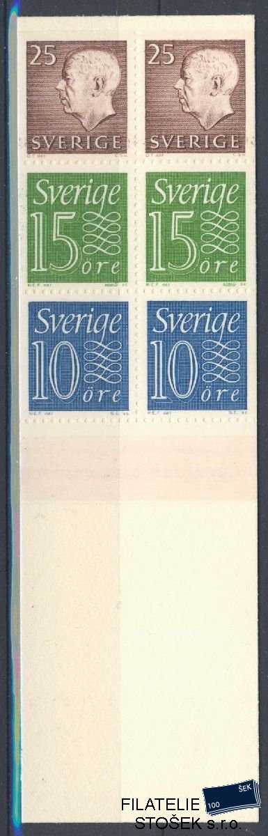 Švédsko známky Mi 430,476,497 - Sešitek