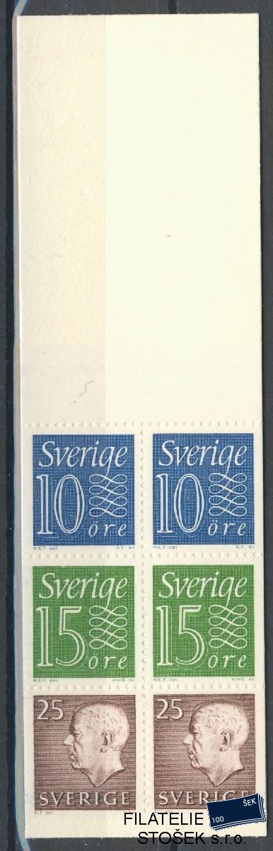 Švédsko známky Mi 430,476,497 - Sešitek