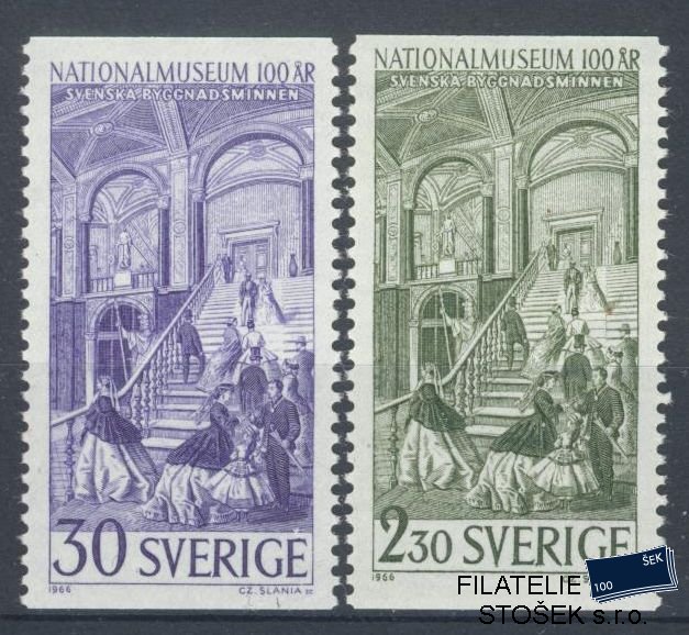 Švédsko známky Mi 549-50