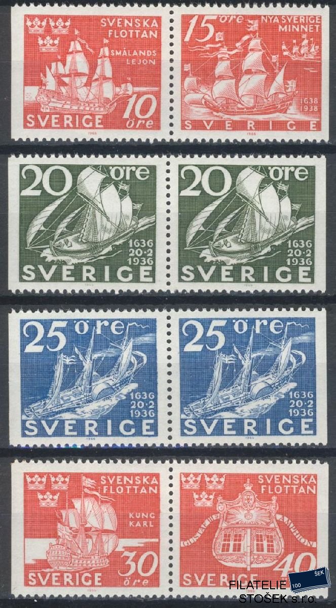 Švédsko známky Mi 560-65