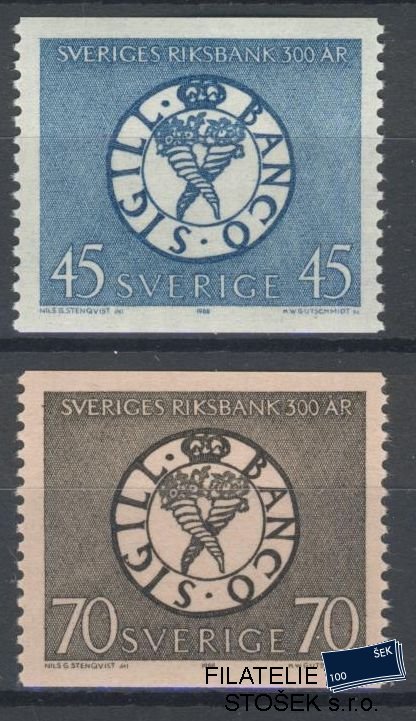 Švédsko známky Mi 603-604
