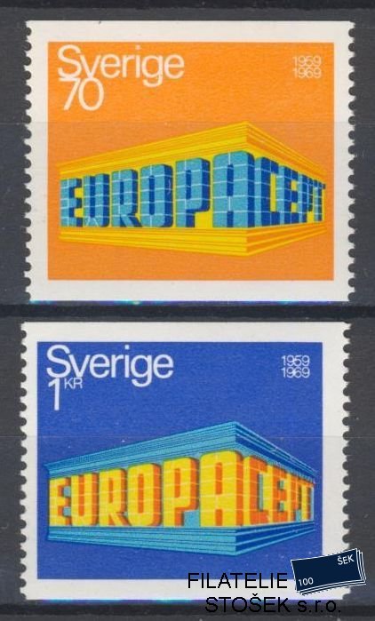 Švédsko známky Mi 634-35