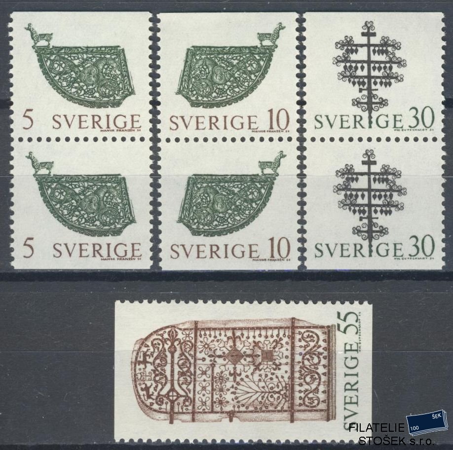 Švédsko známky Mi 667-70