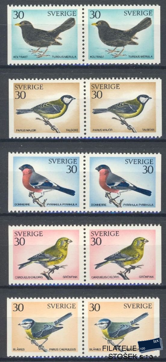 Švédsko známky Mi 692-96