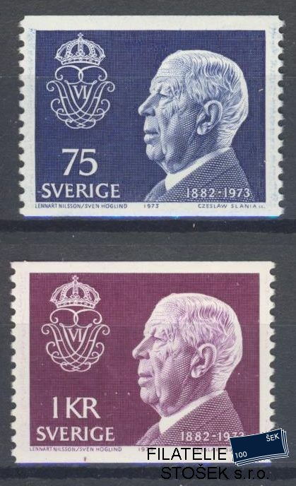 Švédsko známky Mi 826-27