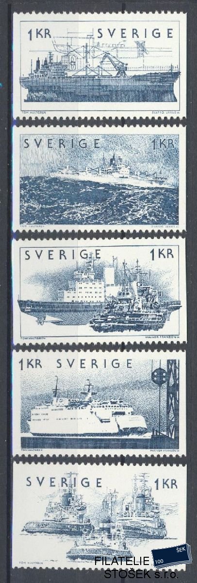 Švédsko známky Mi 870-74