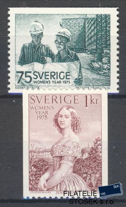 Švédsko známky Mi 892-93