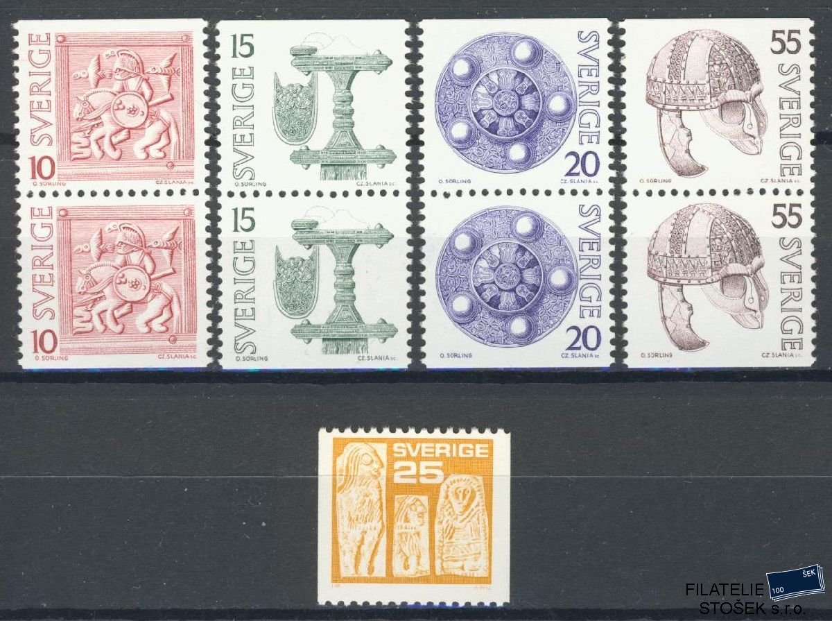Švédsko známky Mi 894-98y