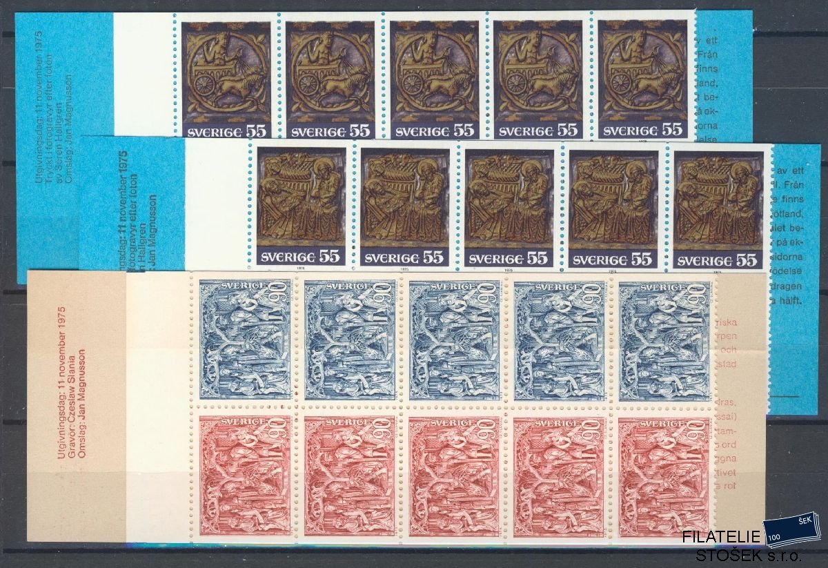Švédsko známky Mi 926-31 Sešitky