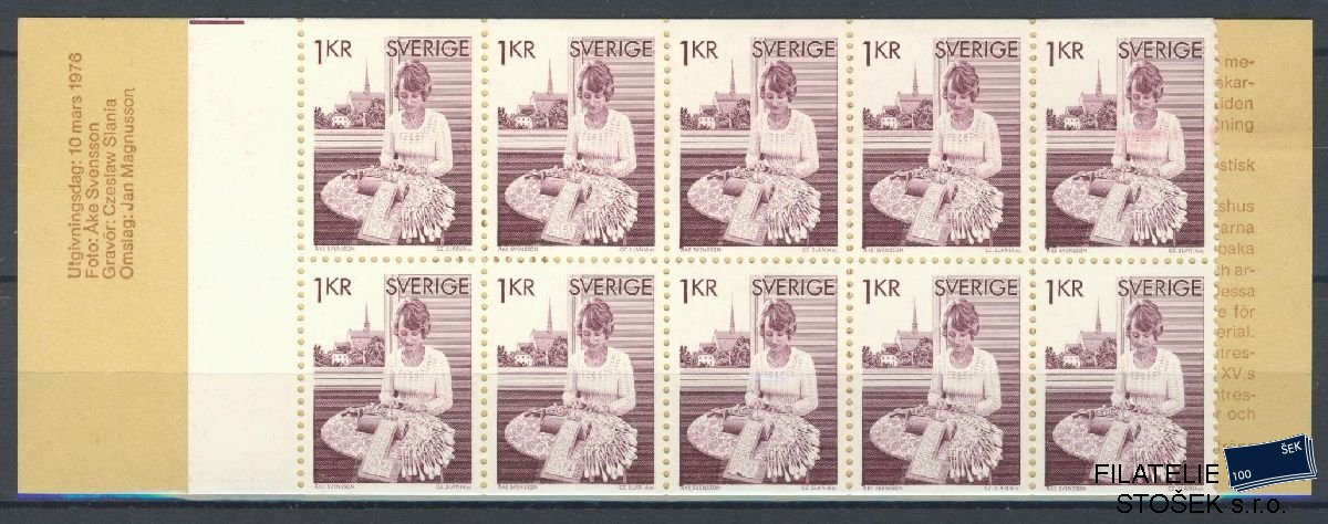 Švédsko známky Mi 938 Sešitek