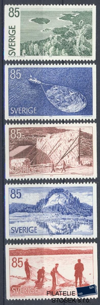 Švédsko známky Mi 945-49