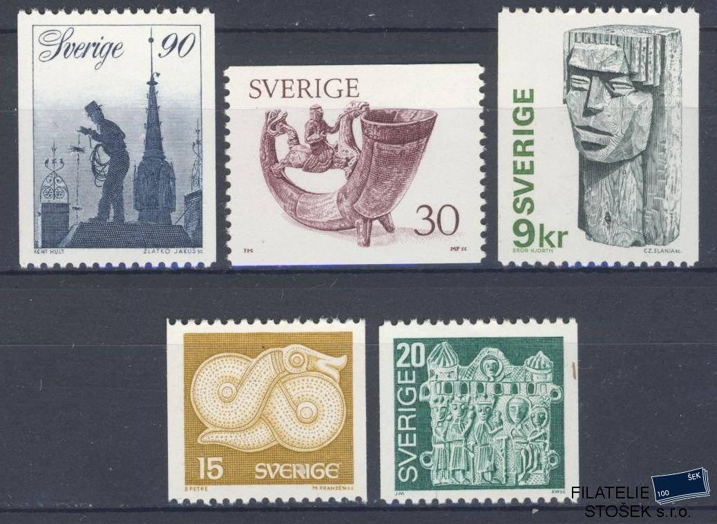 Švédsko známky Mi 954-58