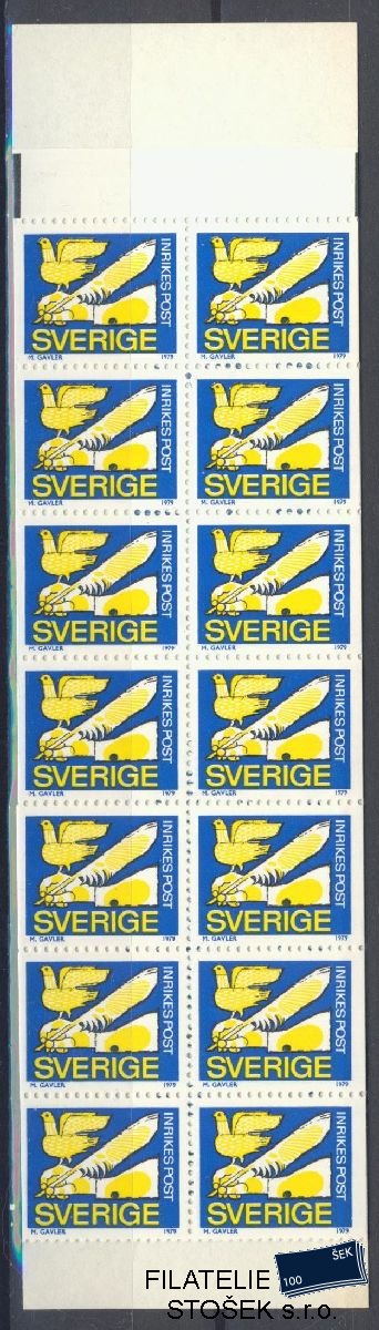 Švédsko známky Mi 1057 Sešitek