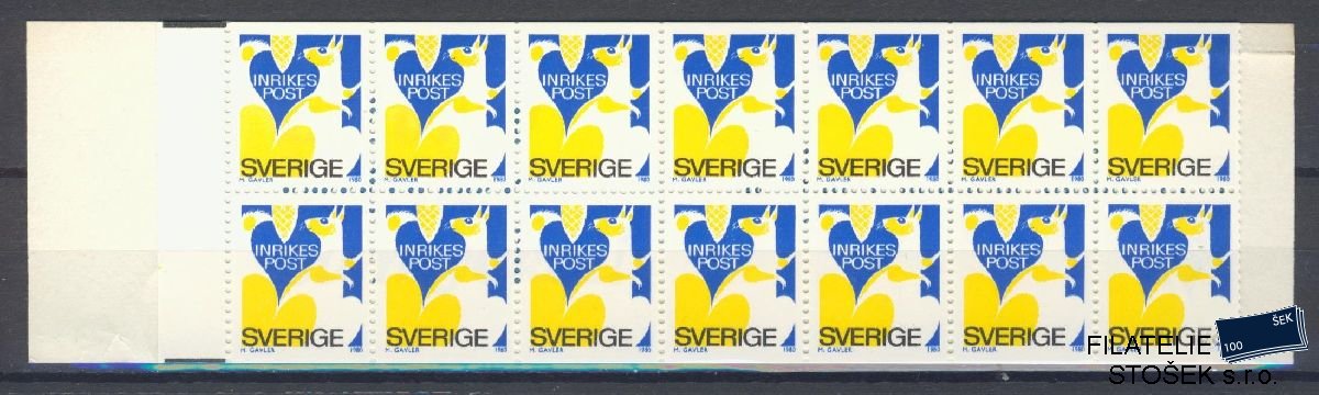 Švédsko známky Mi 1105 Sešitek