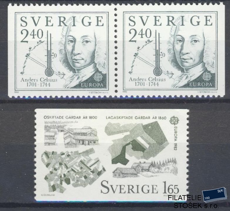 Švédsko známky Mi 1187-88