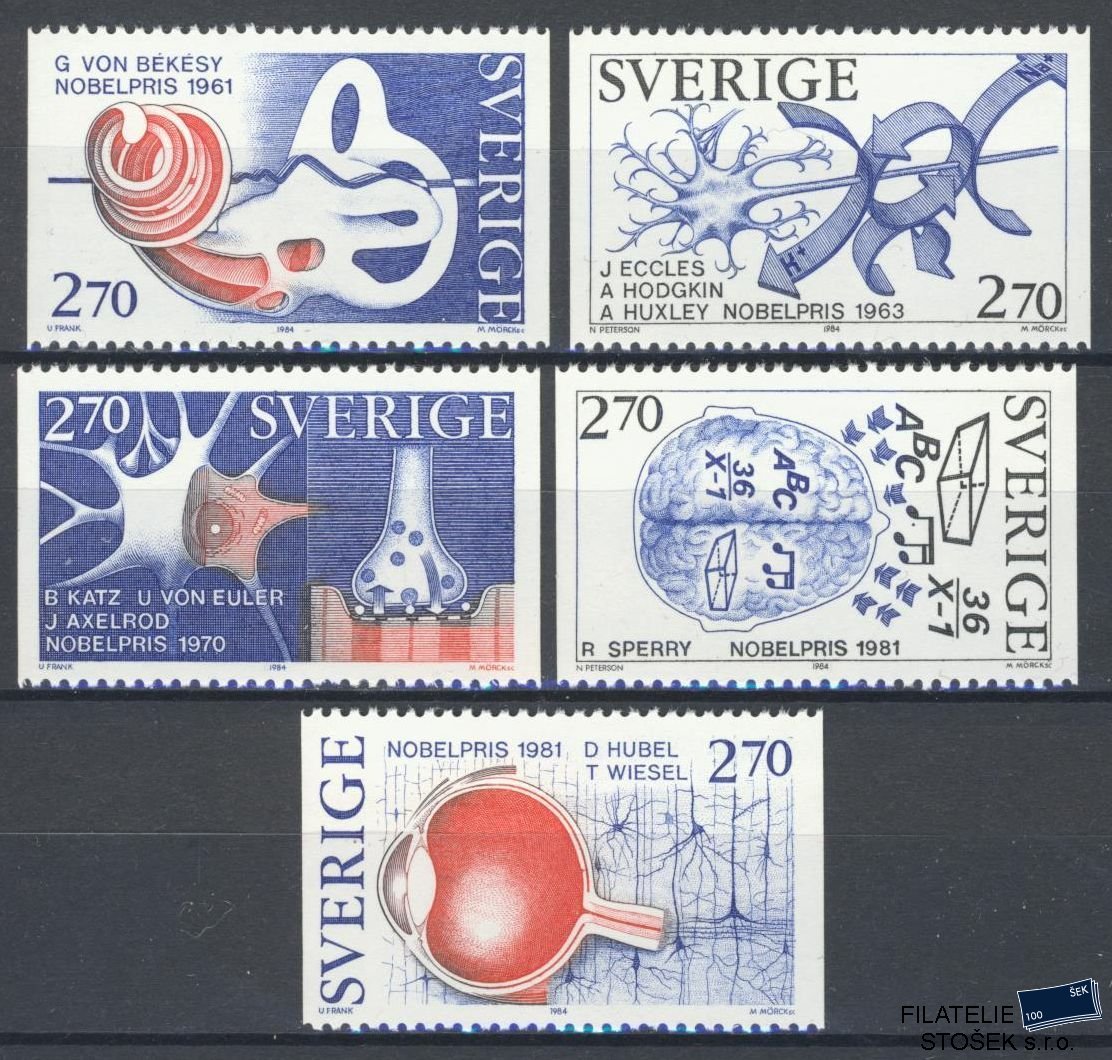 Švédsko známky Mi 1311-15