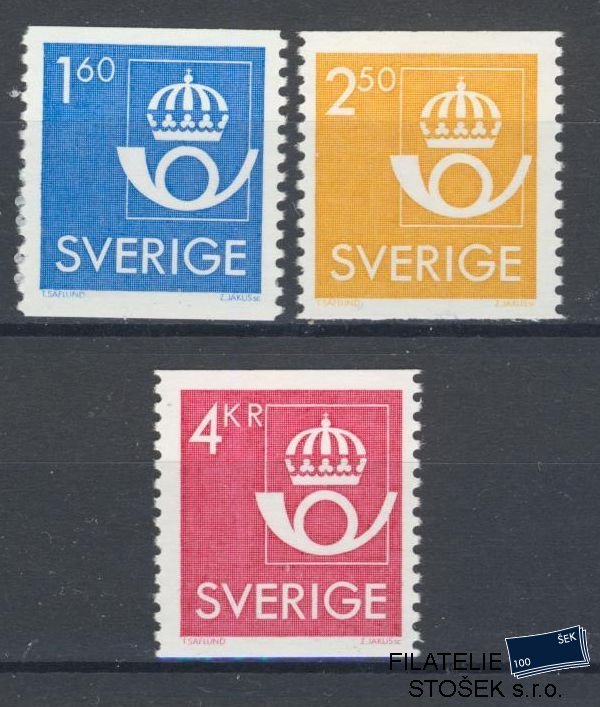 Švédsko známky Mi 1316-18