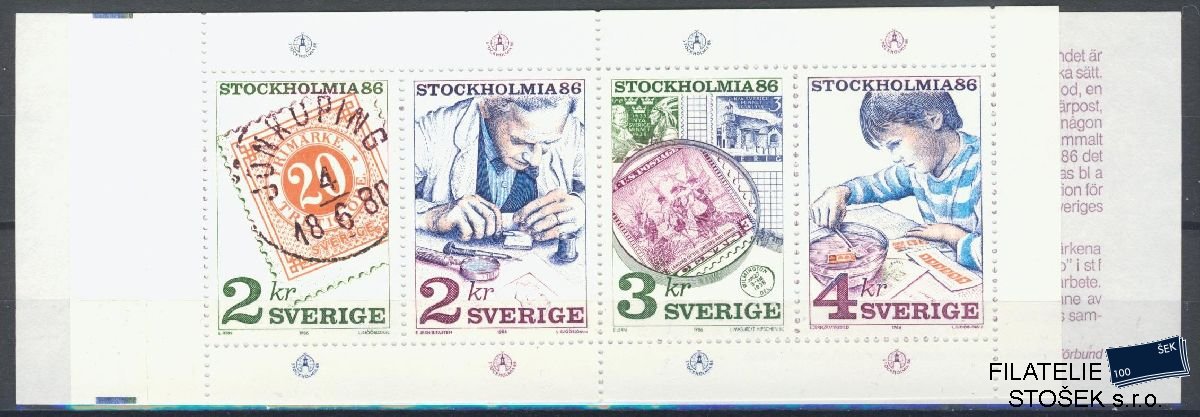 Švédsko známky Mi 1372-75 Sešitek