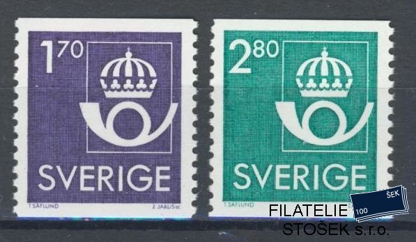 Švédsko známky Mi 1379-80