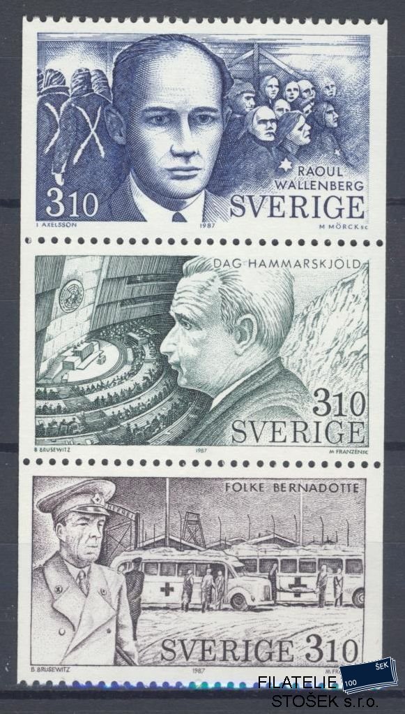Švédsko známky Mi 1443-45
