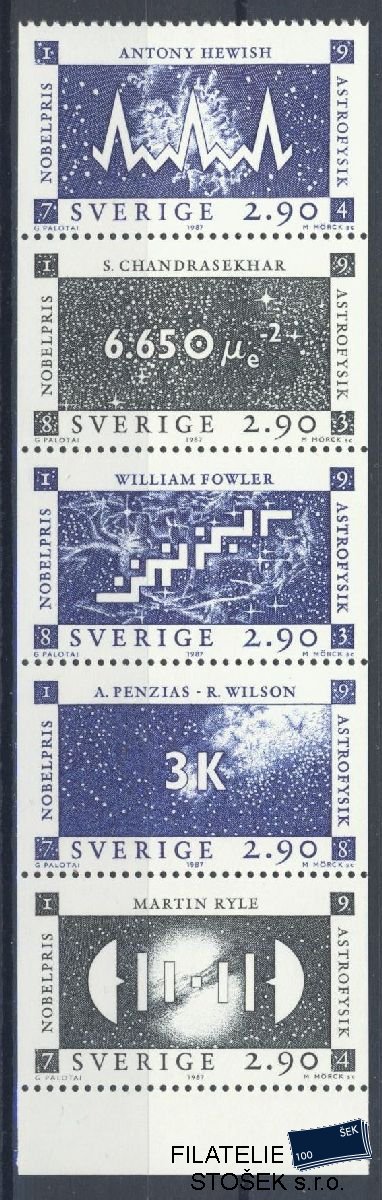 Švédsko známky Mi 1461-65