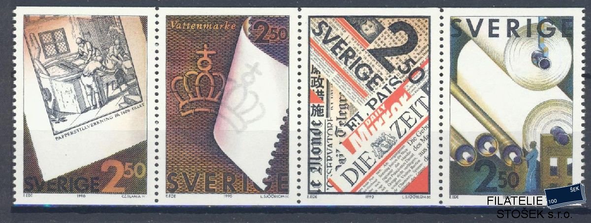 Švédsko známky Mi 1625-28