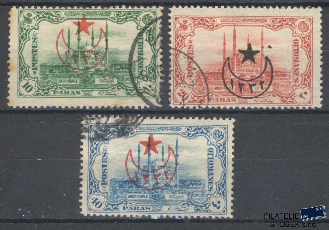 Turecko známky Mi 467-69 Rez Sestava