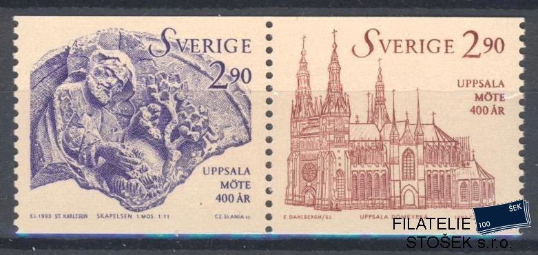 Švédsko známky Mi 1770-71 Spojka