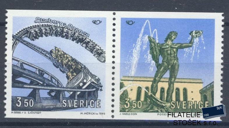 Švédsko známky Mi 1772-73 Spojka