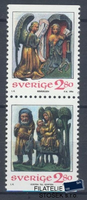 Švédsko známky Mi 1857-58