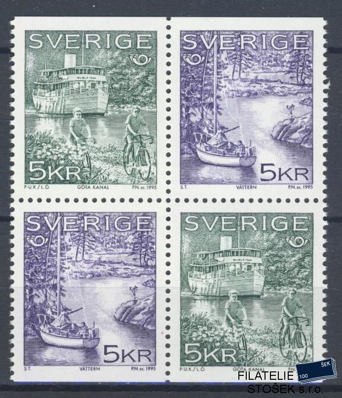 Švédsko známky Mi 1887-88 Spojka