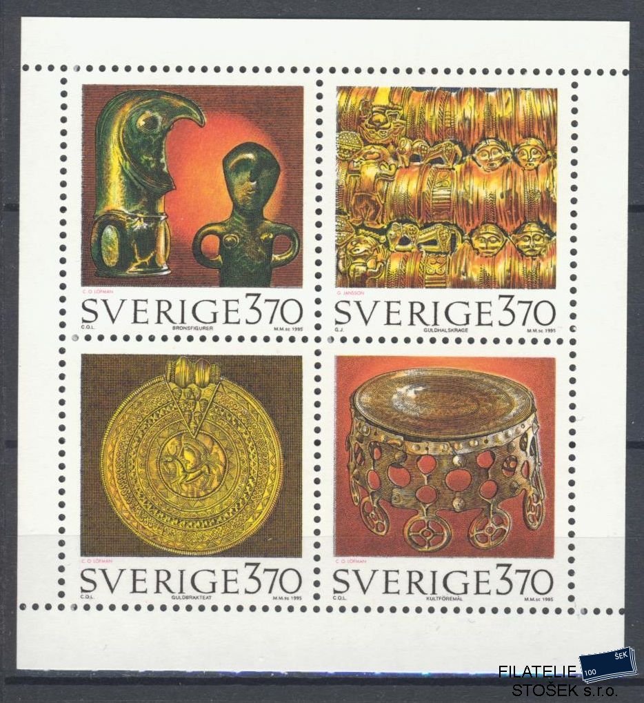 Švédsko známky Mi 1906-9
