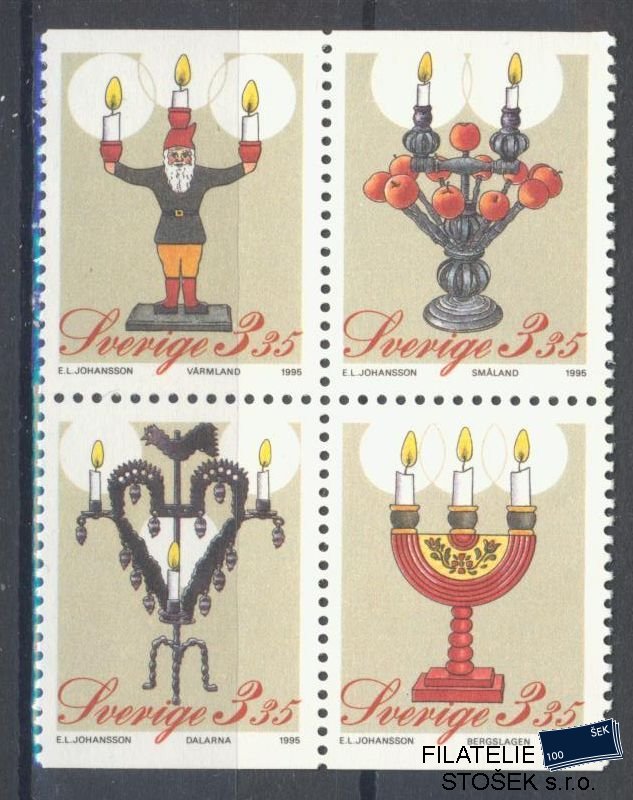 Švédsko známky Mi 1913-16