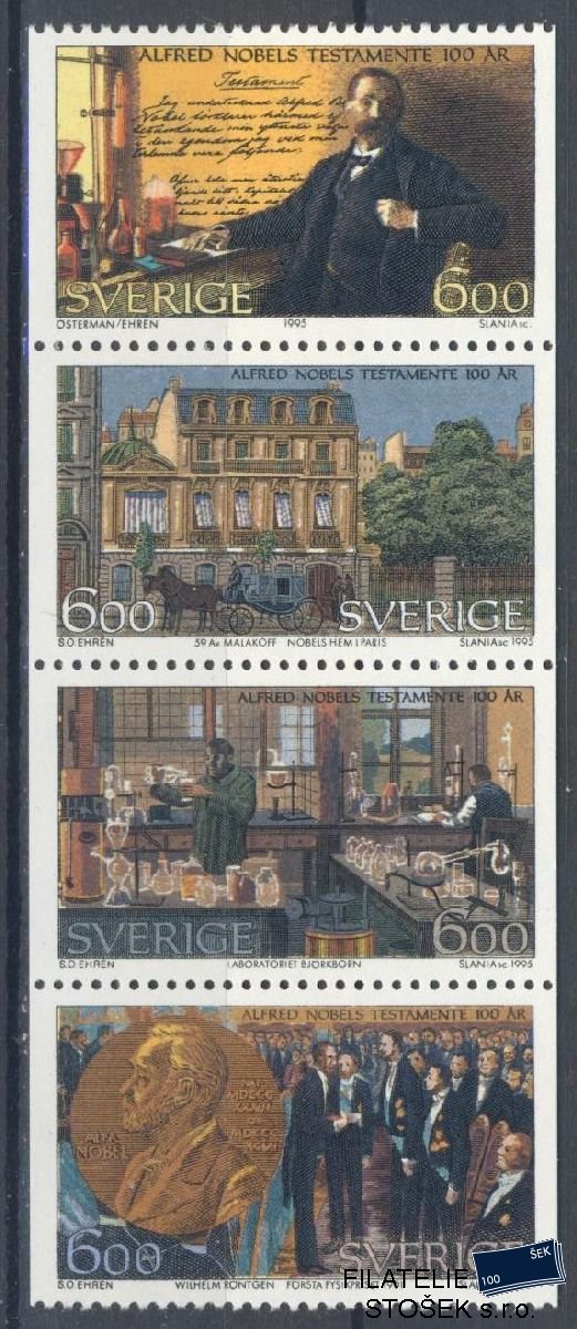 Švédsko známky Mi 1917-20