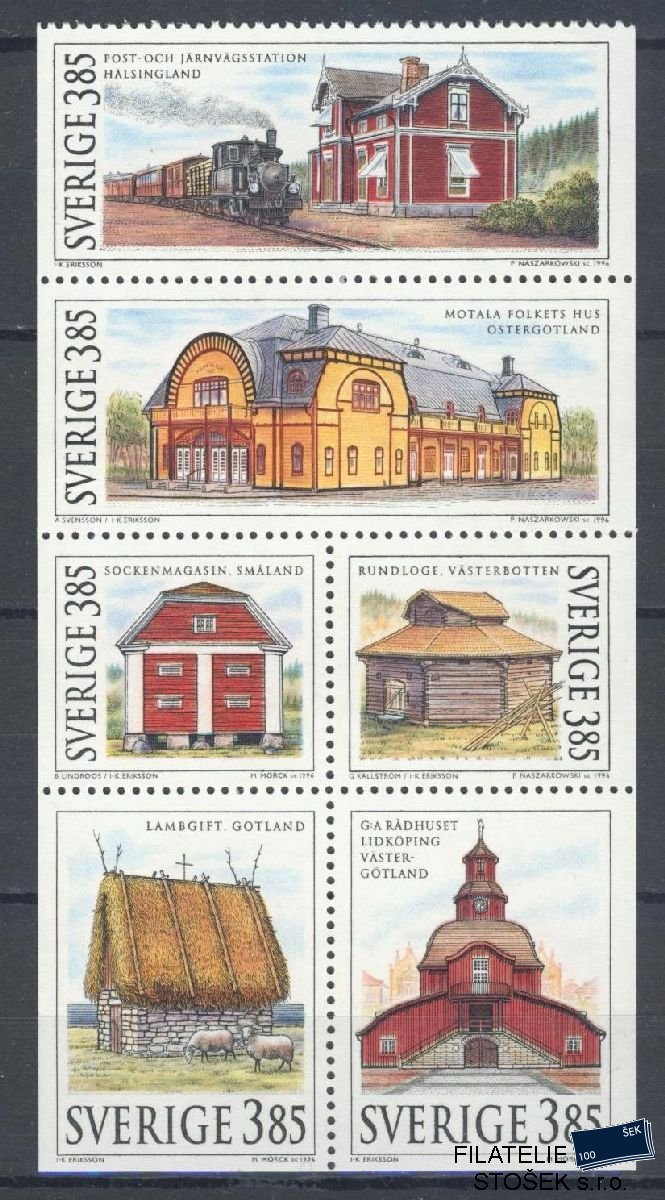 Švédsko známky Mi 1937-42
