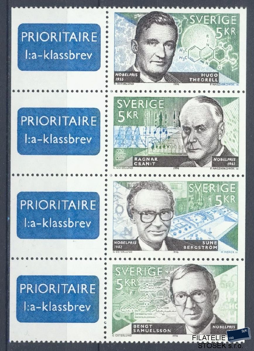 Švédsko známky Mi 1972-75