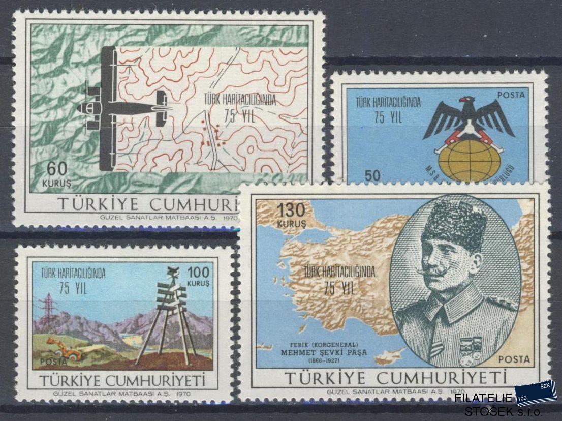 Turecko známky Mi 2175-78