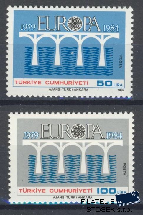 Turecko známky Mi 2667-68