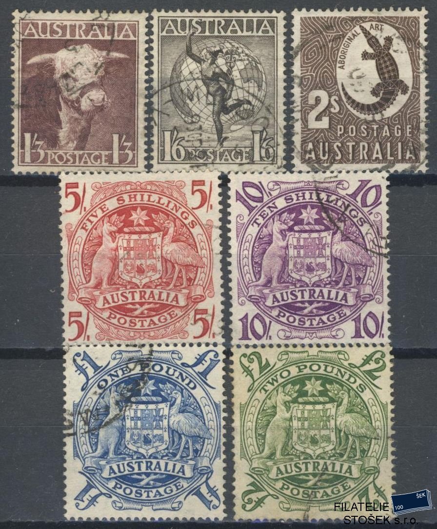 Austrálie známky Mi 184-90